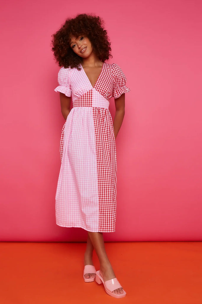 Dress gingham 2025